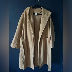 Tan Women's Long Coat
